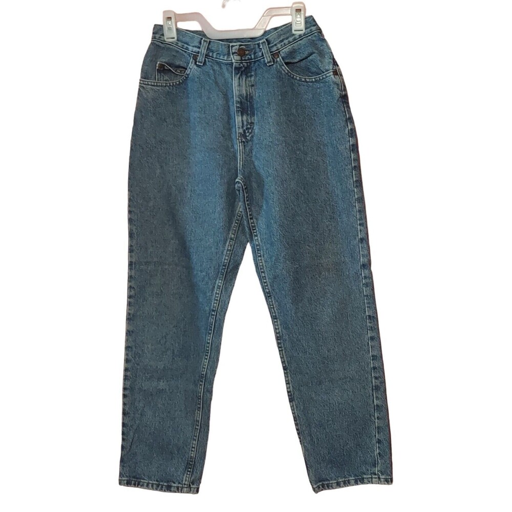 Lee Original Straight Leg, Medium Wash Woman's Jeans Size 10s
